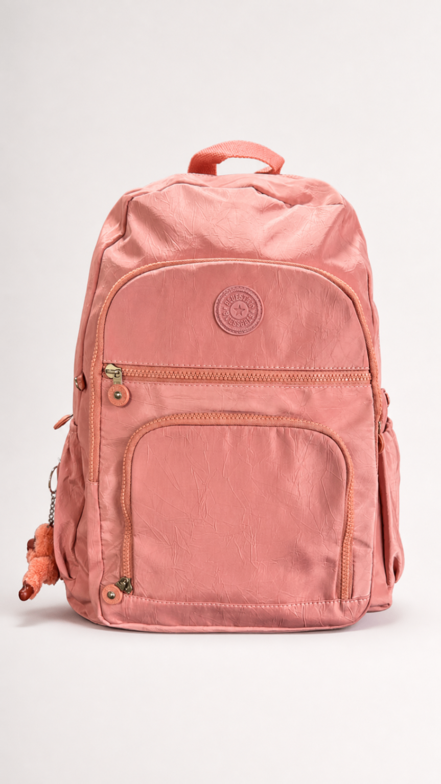Morral Casual Rosa Coral Grande