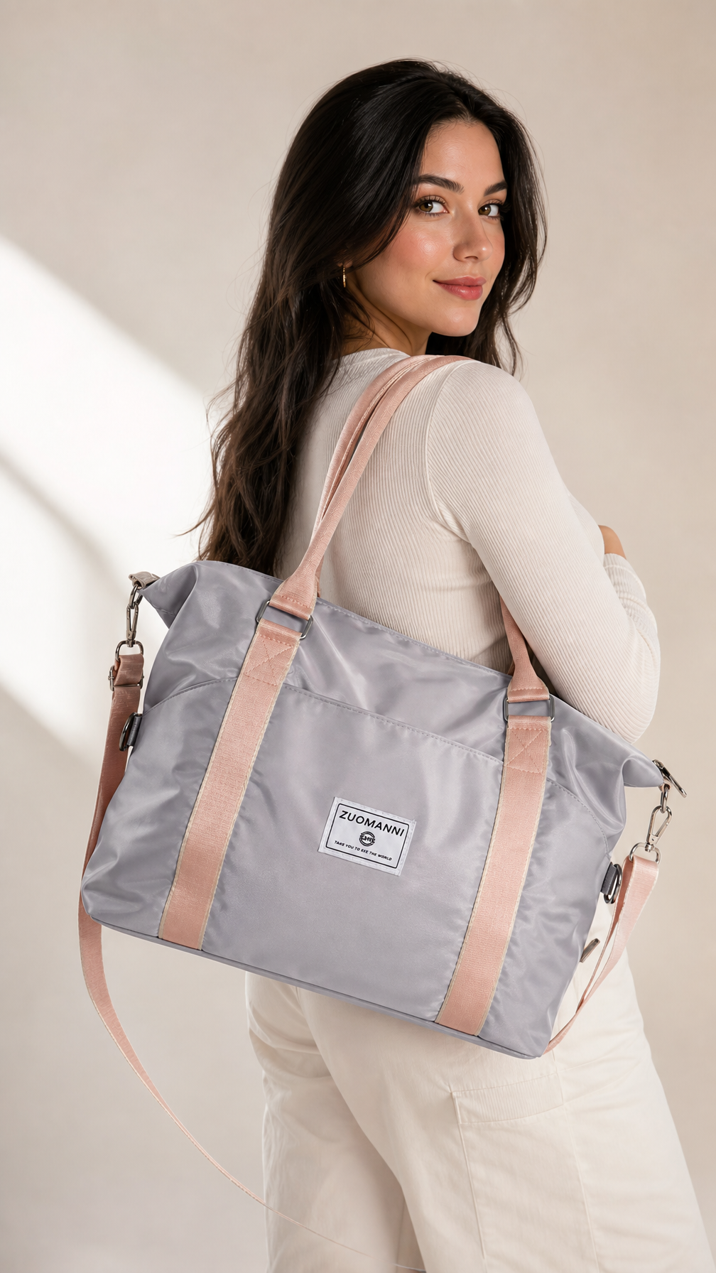Maleta Viajera Gris