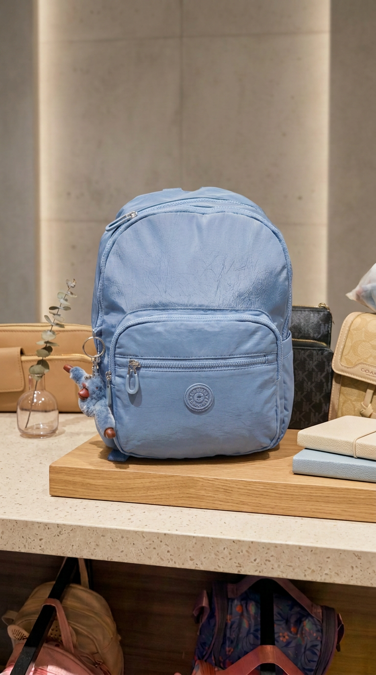 Morral Casual Universitario Celeste