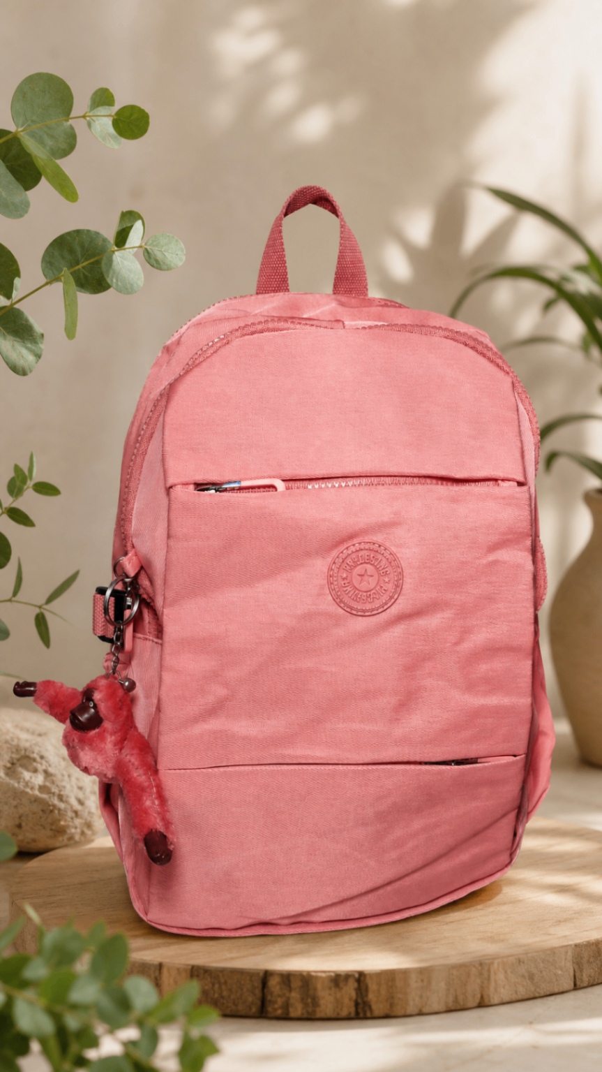 Morral Casual Rosa Clásico