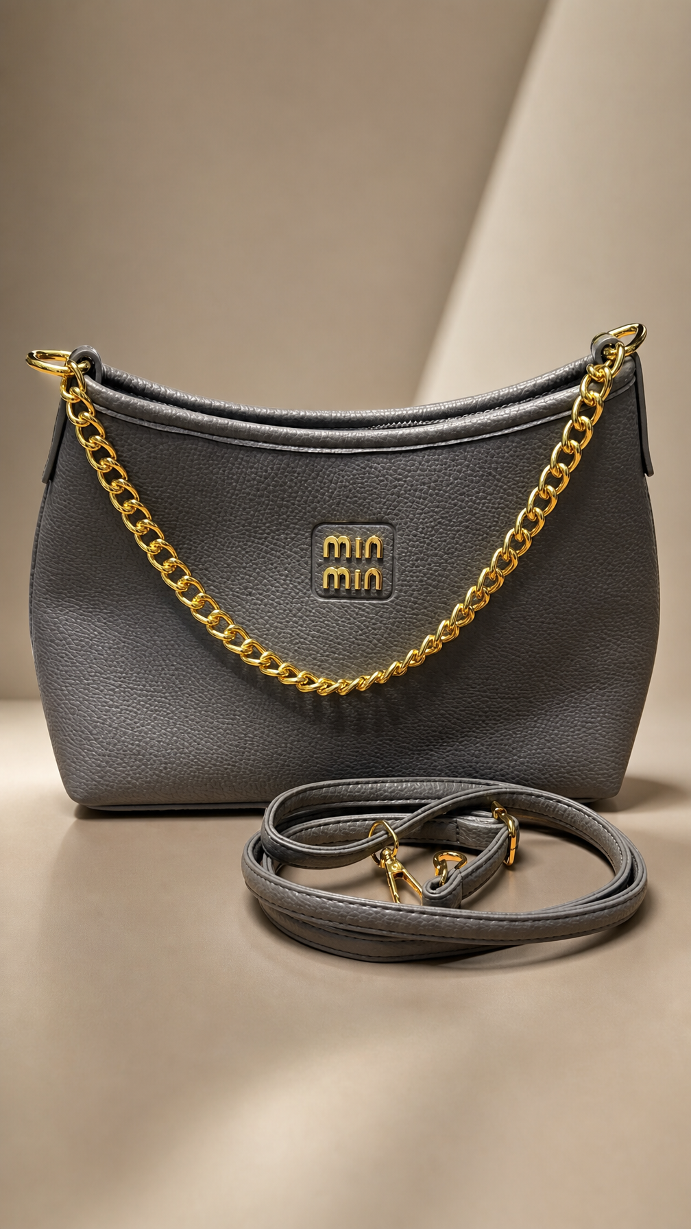 Bolso MinMin Gris