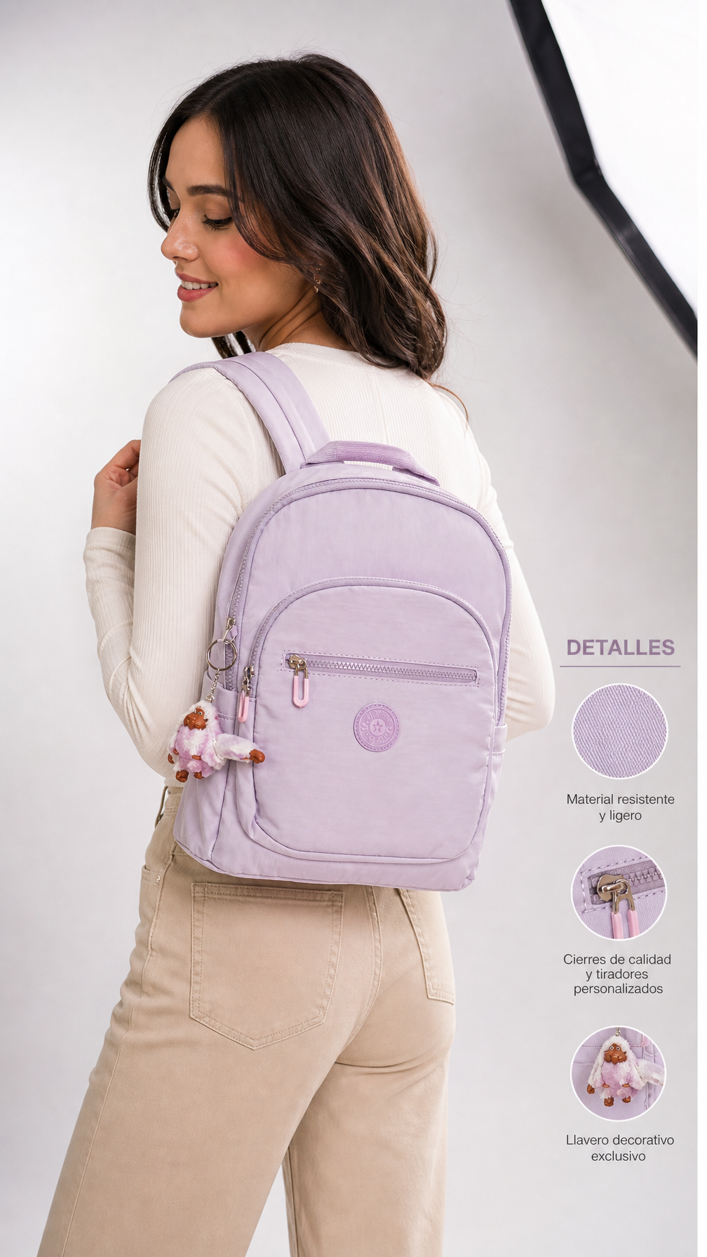 Morral Casual Lila