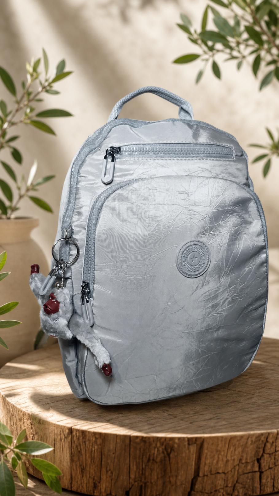 Morral Casual Plata Mini