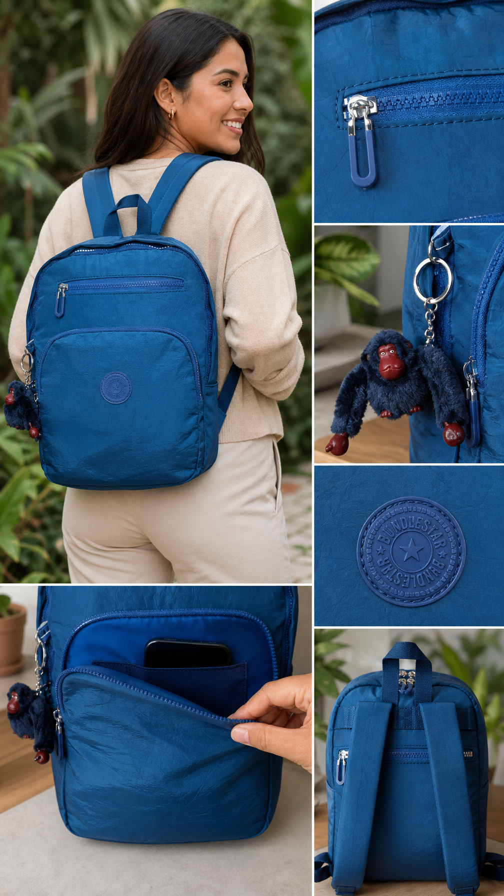 Morral Casual Azul Rey