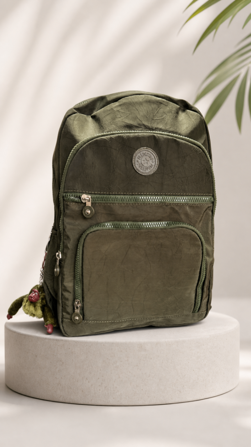 Morral Casual Verde Militar Premium