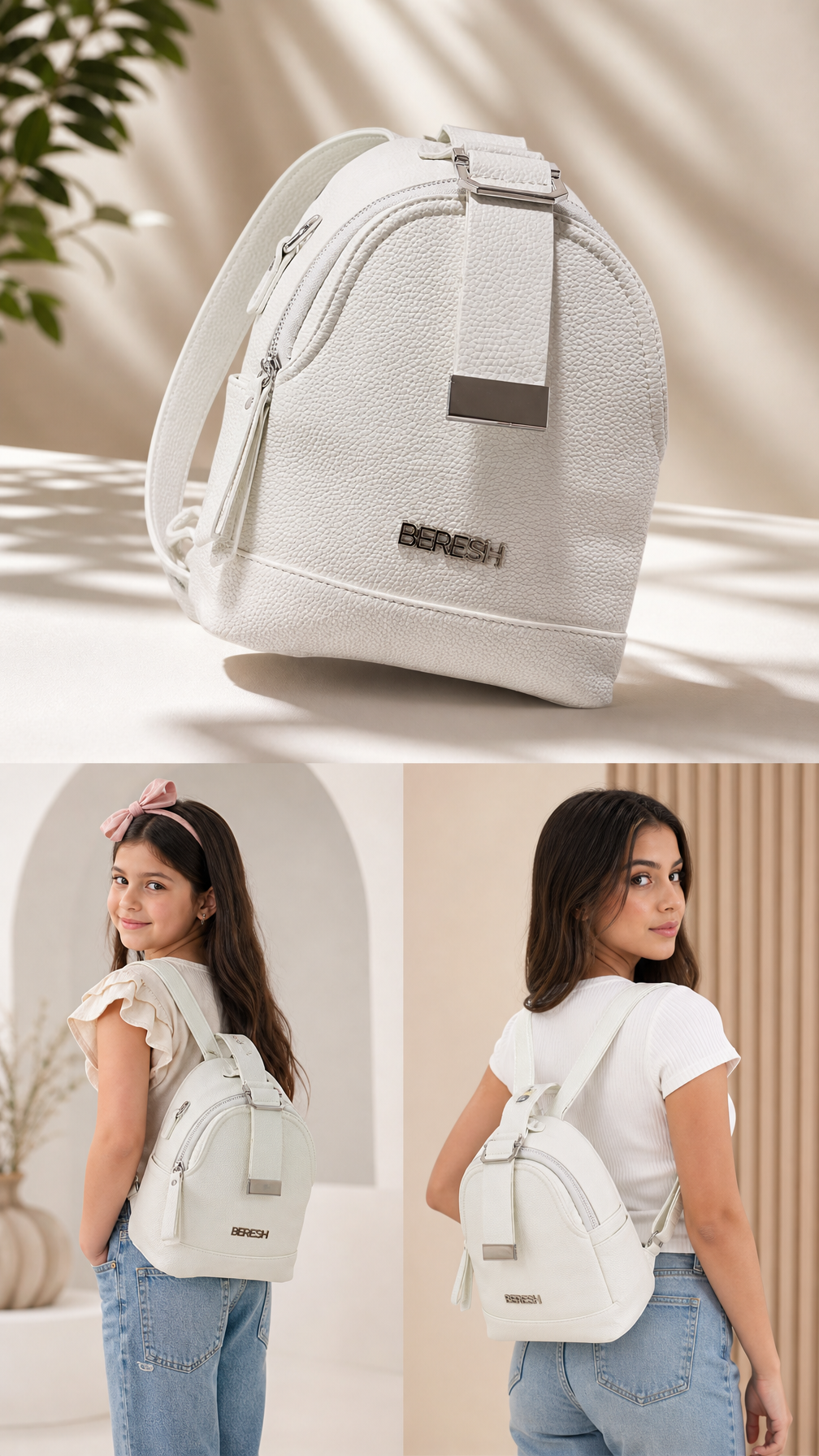 Mini Morral Beresh Blanco