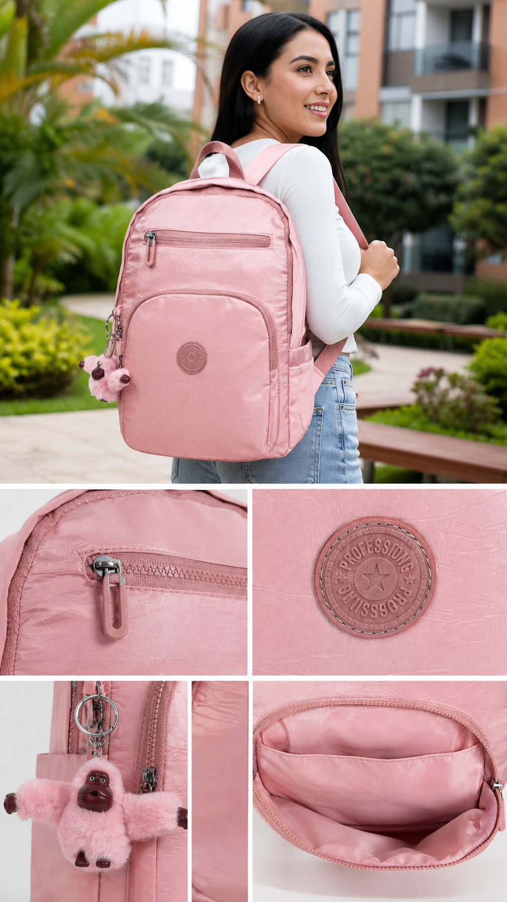 Morral Casual Rosa