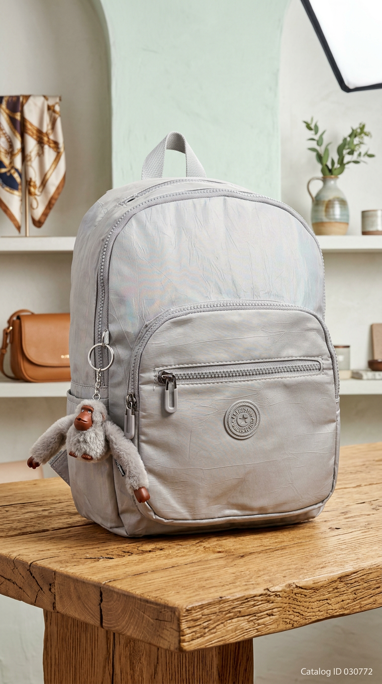 Morral Casual Universitario Plata