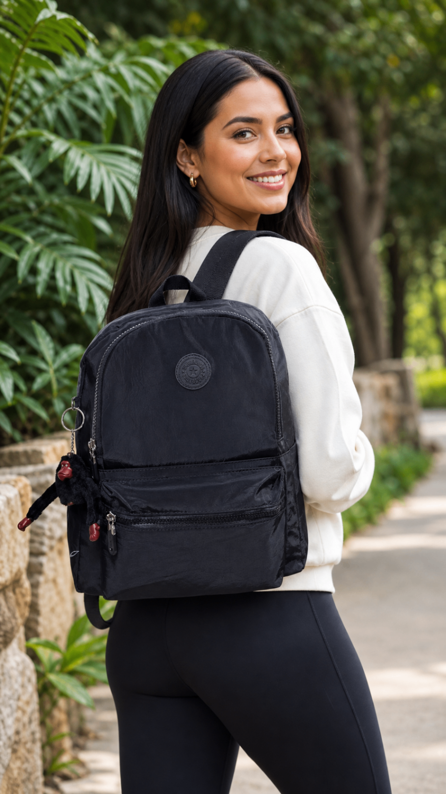 Morral Casual Negro Clásico
