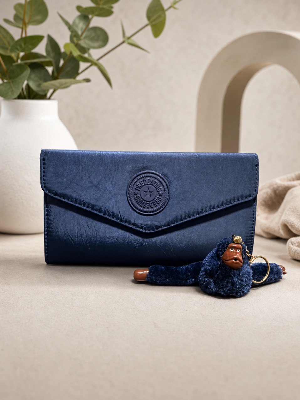Billetera Azul Sobre