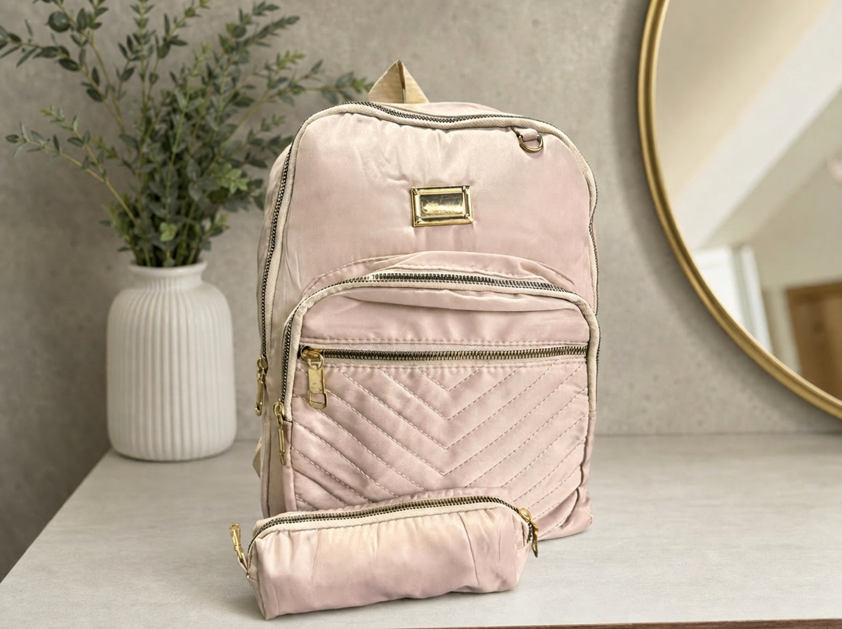 Morral Rosa Chevron