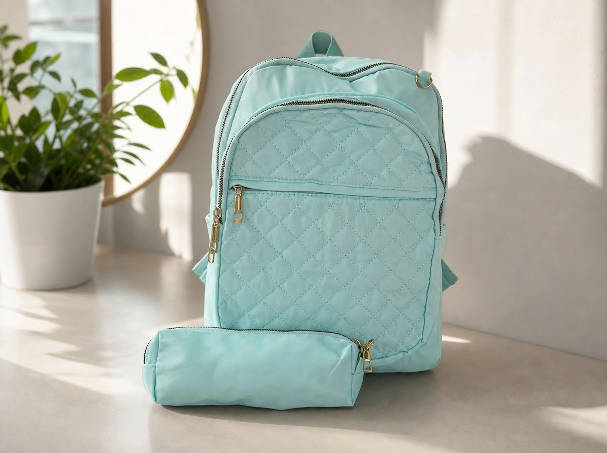 Morral Quilted Mint